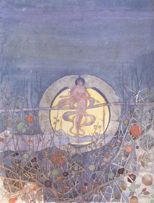 Charles Rennie Mackintosh Harvest Moon (mk19) oil painting picture